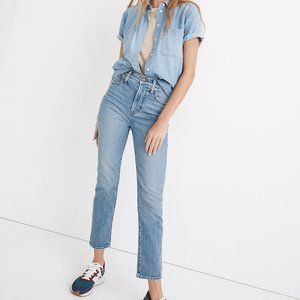 NWT Madewell Perfect Vintage Jean Light Wash Size 29
